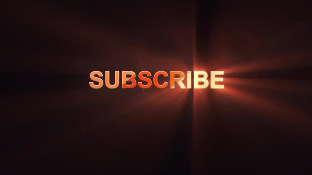 3d minimal and cinematic modern youtube end screen animation. tech style end screen, retro neon, 4k outro, smooth fade and energetic youtube outro animation.
