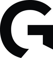 Letter G minimalist logo