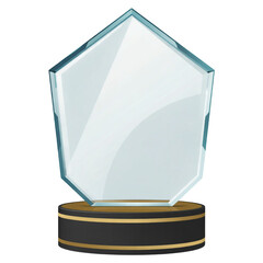 Winner glass trophy png,  