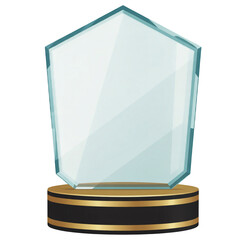 Winner glass trophy png,  