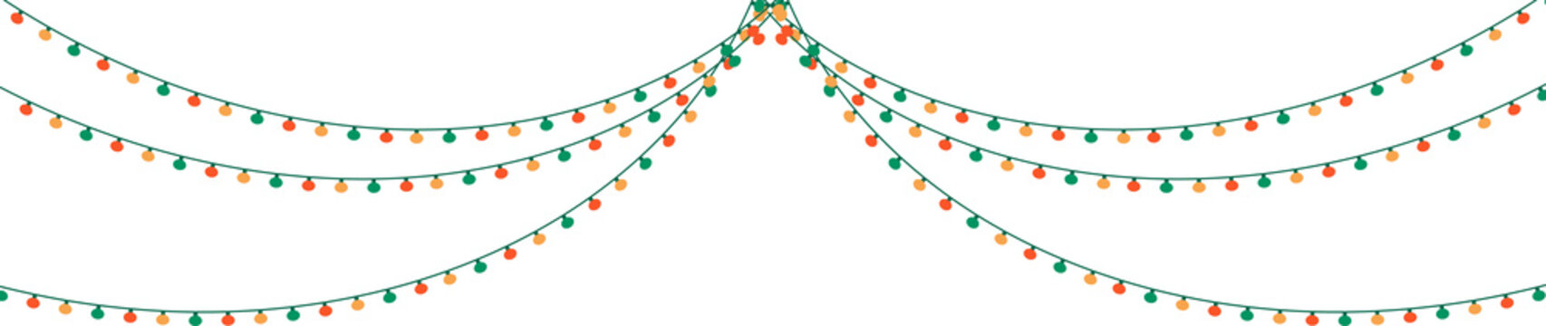 Yellow hanging string lights Yellow garland Decorative Bulb Garland festive decorations, party designs, winter events,