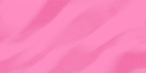 Bright pink magenta pop art background with halftone in retro comic style, vector illustration HD eps10 © Qiana