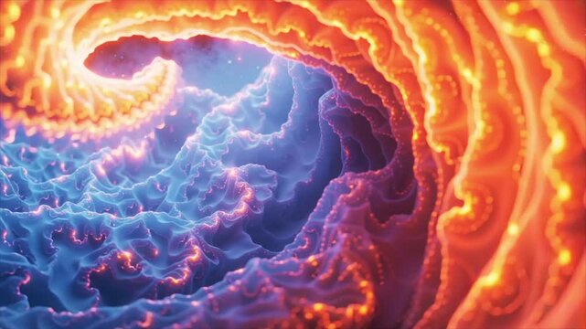 Frozen memory frame composed of colorful fractal structures, recursive infinite detail, mind architecture visualization, memories crystallized in time