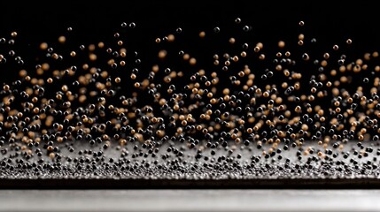 Medium shot focused on the dynamic shift of a smart coating reacting to environmental changes emphasizing adaptive surface technology.