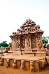 Panch Rathas Monolithic Temple, Mahabalipuram