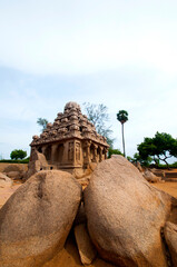 Panch Rathas Monolithic Temple, Mahabalipuram