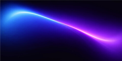 A vibrant digital wallpaper featuring a bright blue spotlight glowing against a dark space backdrop with motion rays and energy waves across a black night sky design