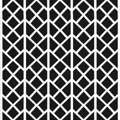 Fototapeta premium black and white seamless pattern