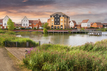 Then Bedfordshire village of Wixams in the town of Bedford