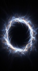 Electric Plasma Ring Cosmic Energy Swirl
