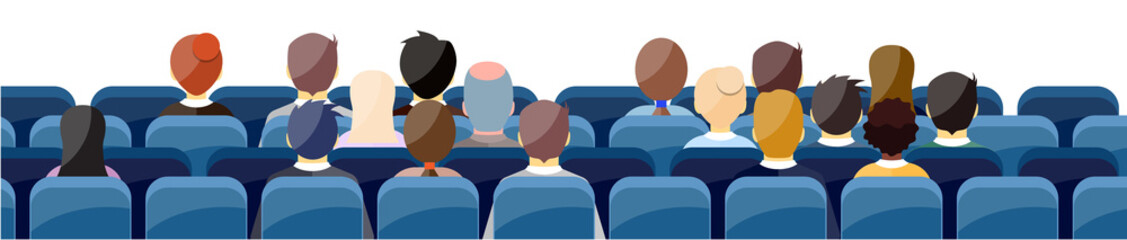 People Sit Cinema Hall