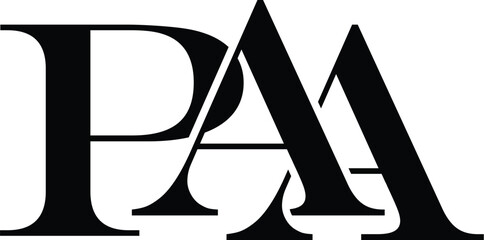 Letter PAA clothing logo