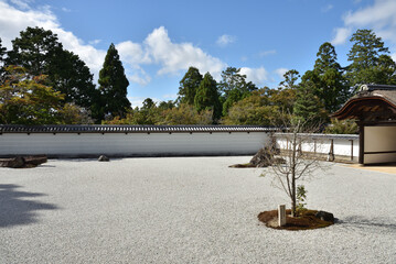 曼殊院門跡　宸殿前庭　盲亀浮木の庭(京都市左京区)