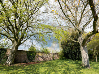 Old Citywall,  Culemborg, Gelderland province, The Netherlands