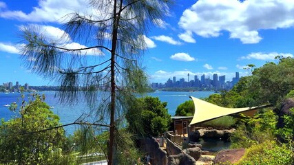 27 December 2025 Sydney Harbour viewed from Ferry Boat on a nice Sunny Summer day in December Sydney NSW Australia