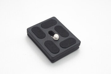 Quick release plate for camera tripod