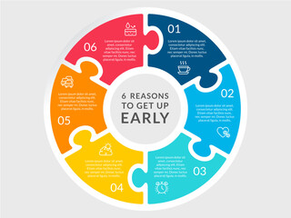 Segmented Circle Infographic