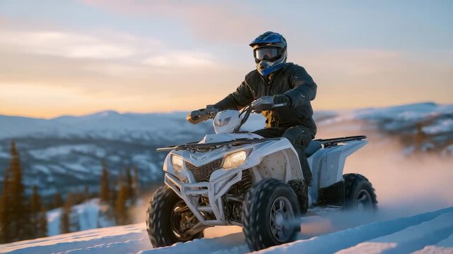 Atv Winter Images – Browse 6,727 Stock Photos, Vectors, and Video ...