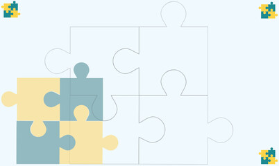 cube puzzle join together to make a perfect combination