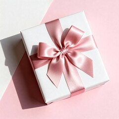 Elegant Blush Pink Valentine Gift Wrap