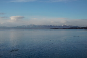 Fototapeta premium A Beautiful View of Avacha Bay in Kamchatka