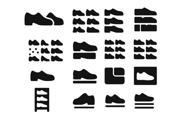 Obraz premium Organize piece icon arc cluster vector organization subtle grouped tile icons bar