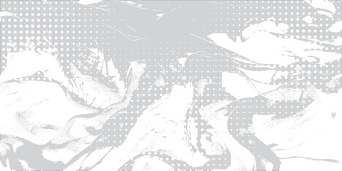 Fototapeta premium Abstract Gray Landscape With Swirling Branches And Textured Silhouette For Design Projects eps10