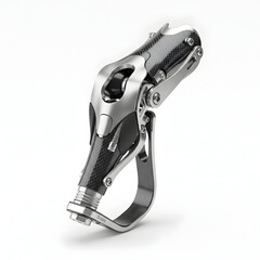 Modern carbon fiber bicycle pedal with sleek design