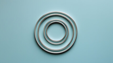 a circular shape with many cuts inside it