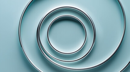 a circular shape with many cuts inside it