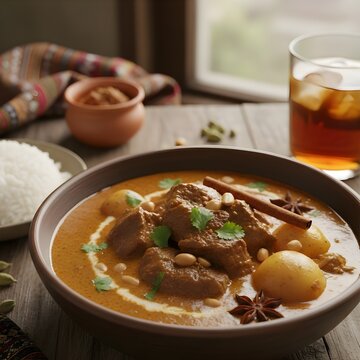 beef stew with potatoes and onion