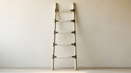 a small size ladder lying with wall