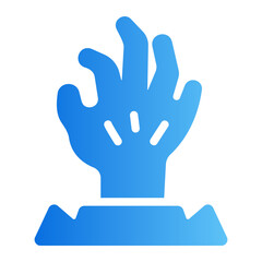 Obraz premium living dead Line Gradient Icon