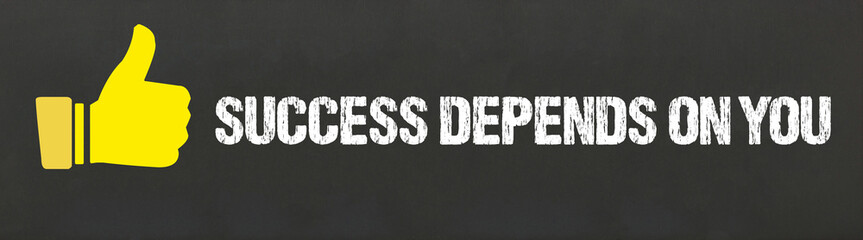 Success depends on you   © magele-picture