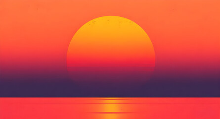 retro sun cover art, 80s poster sunrise, album cover synthwave sun, record sleeve retro sunset, LP cover vaporwave art, single cover neon horizon, retro music poster sun, outrun playlist artwork, EP c