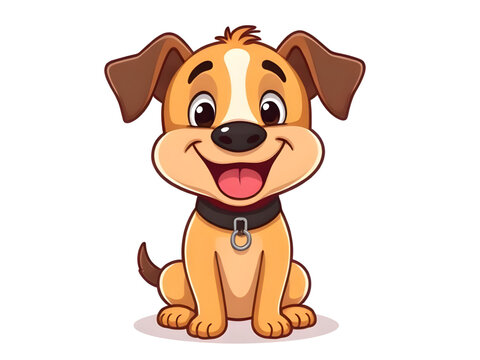 happy smiling cartoon dog, cute dog mascot, playful puppy cartoon, joyful dog illustration, animal cartoon dog, friendly smiling puppy, cute pet mascot, cartoon canine design, happy puppy drawing, swe
