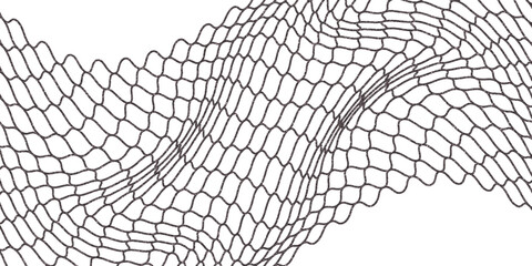 Mesh texture for fishing nets. Grunge pattern for sportswear or soccer goal, volleyball net, basketball hoop, hockey, athletics. Mesh modern net.art © Muis
