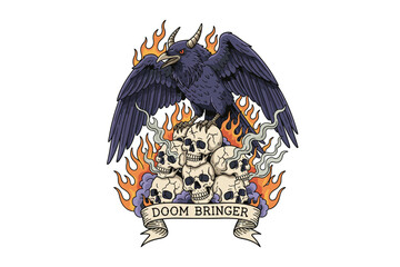 tshirt design handrawing illustration style