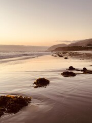 Surfing At Dusk Ventura County Line