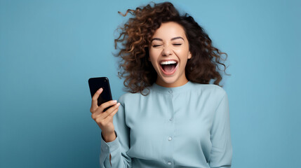 young woman talking on the phone