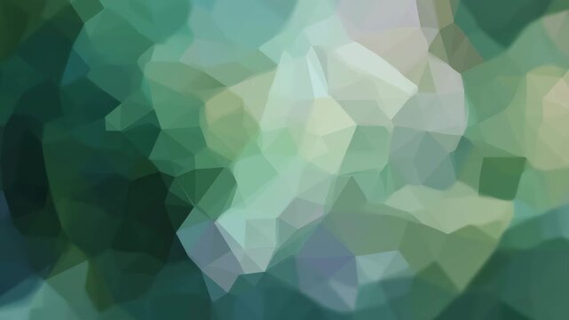 abstract geometric background, green