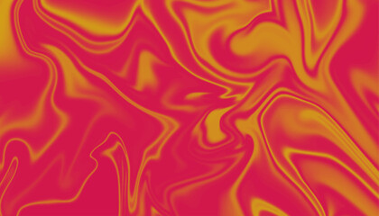 Fototapeta premium Warm Sunset Liquid Gradient, Soft Pink Pastel Marble Surface,