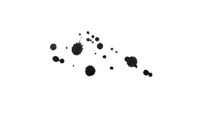 Deep Black Ink Brush