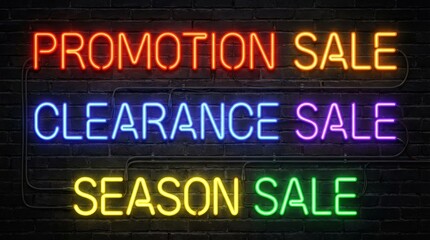 Business concept neon sign glowing on a blackboard screen representing success and ideas