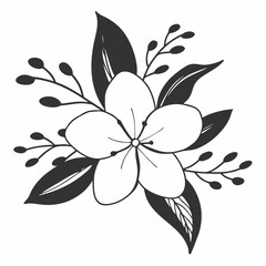 Obraz premium abstract floral background