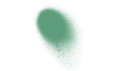 Forest Green Spray Brush