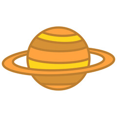 Simple Staturn Vector 