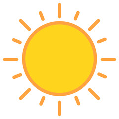 Sun Simple Vector 