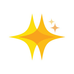 sparkling star logo icon