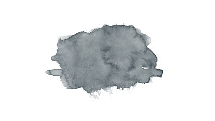 Deep Slate Watercolor Brush
